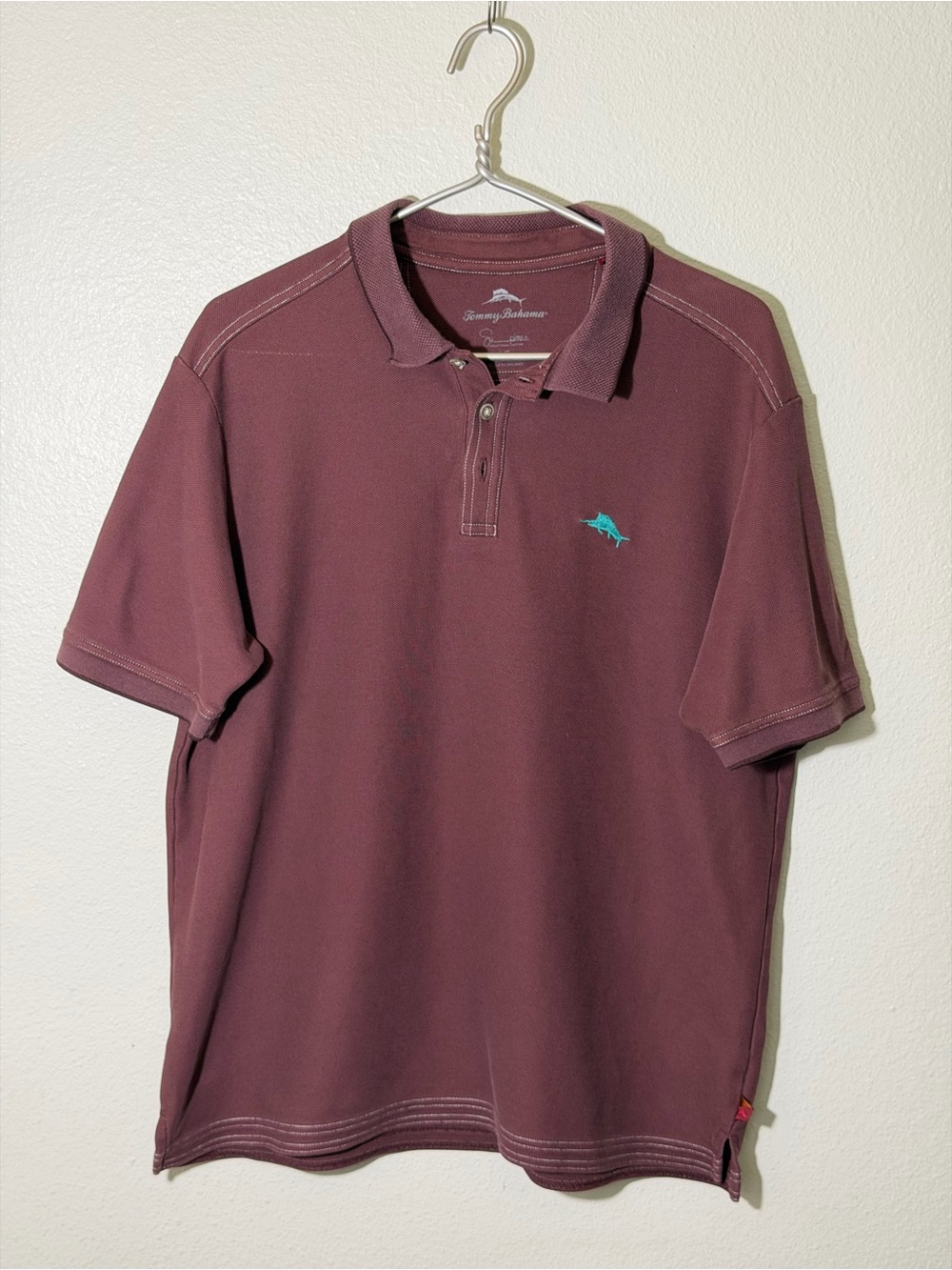 Tommy Bahama Men's Sz Large Emfielder IslandZone Polo Shirt